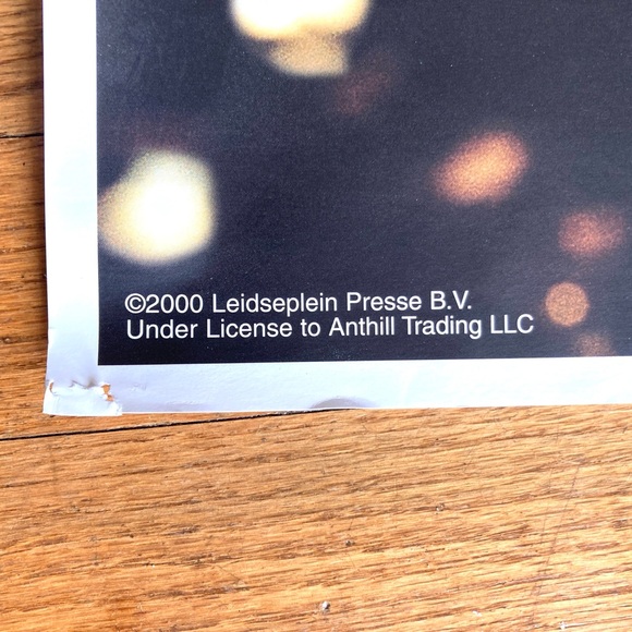 AC/DC, 'STIFF UPPER LIP' Rare Concert Poster AUTHENTIC LICENSED TO ANTHILL 2000 - Picture 7 of 10